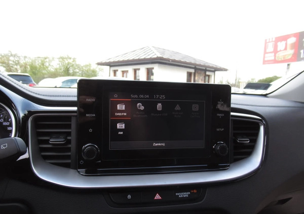 Kia Ceed cena 85890 przebieg: 42470, rok produkcji 2022 z Kuźnia Raciborska małe 742
